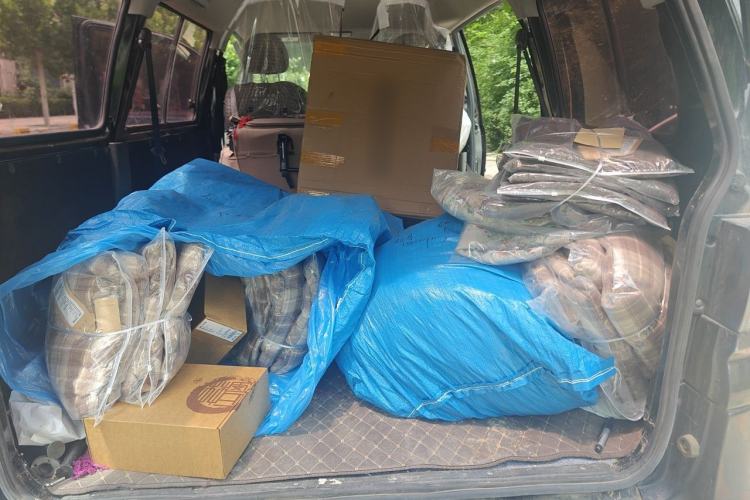 Used FORTHING Lingzhi 2017 V3 1.5L 5-Seater Special Offer Model Trunk