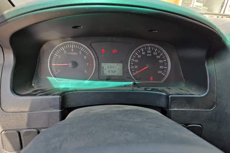 Used FORTHING Lingzhi 2017 V3 1.5L 5-Seater Special Offer Model Odometer Close Up