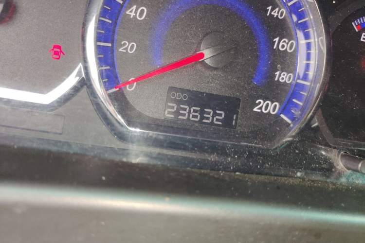 Used FORTHING Lingzhi 2017 V3 1.5L 5-Seater Special Offer Model Odometer Close Up