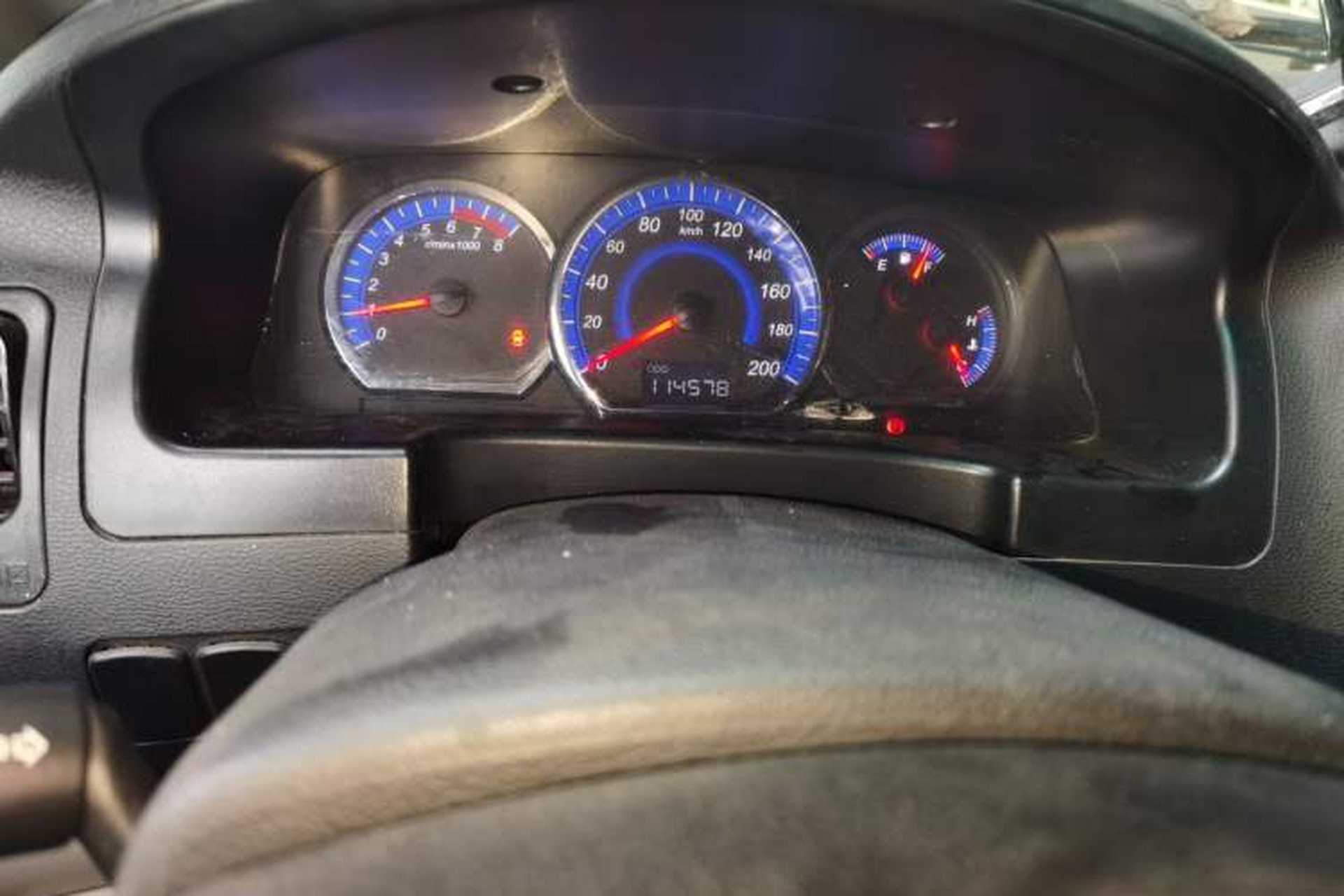 Used FORTHING Lingzhi 2017 V3 1.5L 5-Seater Special Offer Model Odometer Close Up