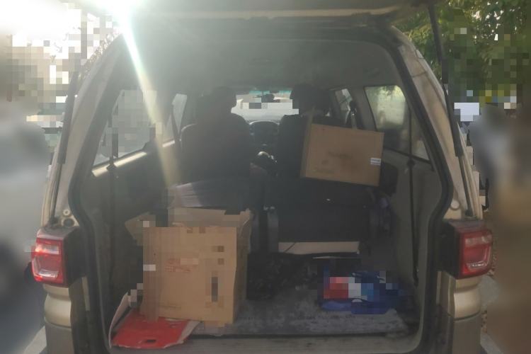 Used FORTHING Lingzhi 2017 Restyled M3L 1.6L 7-Seater Comfort Version Trunk