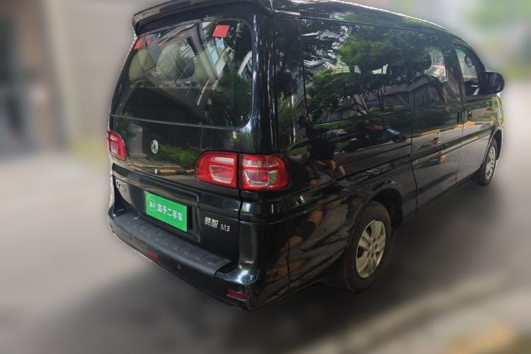 Used FORTHING Lingzhi 2018 M5L 1.6L 9-Seater Comfort Model Rear Right 45 Deg