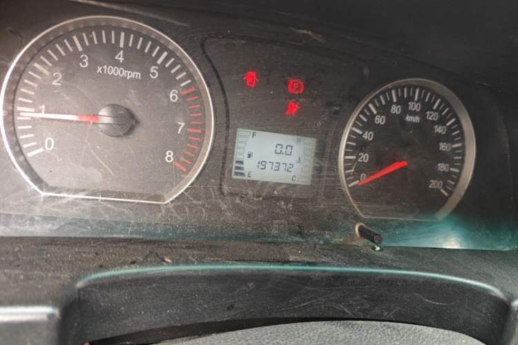 Used FORTHING Lingzhi 2018 M3 1.6L 7-Seater Comfort Model Odometer Close Up