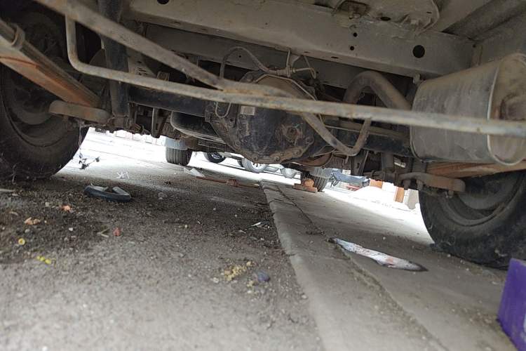 Used FORTHING Lingzhi 2018 M3 1.6L 7-Seater Comfort Model Chassis Rear