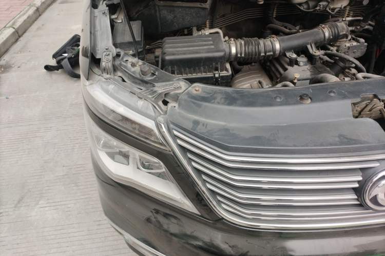 Used FORTHING Lingzhi 2019 M5L 1.6L 7-Seater Comfort Model China VI Standard Engine Bay Right