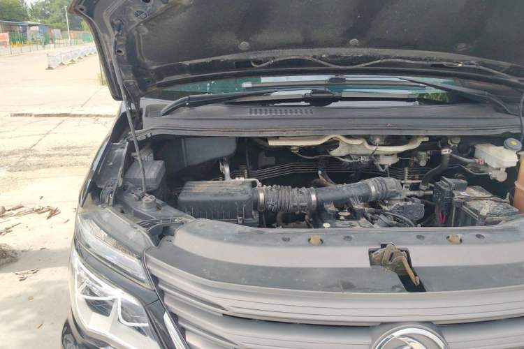 Used FORTHING Lingzhi 2019 M5L 1.6L 7-Seater Luxury Model China VI Standard Engine Bay Right