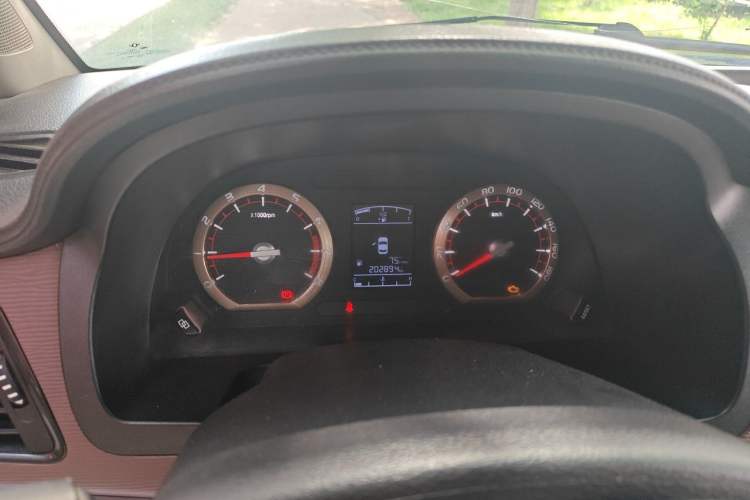 Used FORTHING Lingzhi 2019 V3 1.6L 2-Seat Standard Model China VI Instrument Cluster