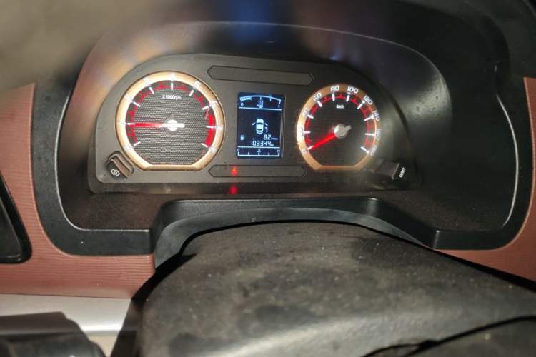 Used FORTHING Lingzhi 2019 M5L 1.6L 7-Seater Exclusive Model China VI Standard Odometer Close Up