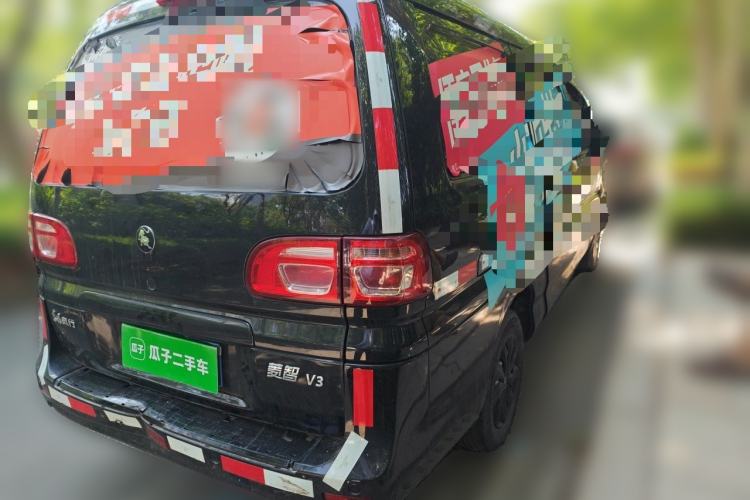 Used FORTHING Lingzhi 2019 V3 1.6L 2-Seat Standard Model China VI Rear Right 45 Deg
