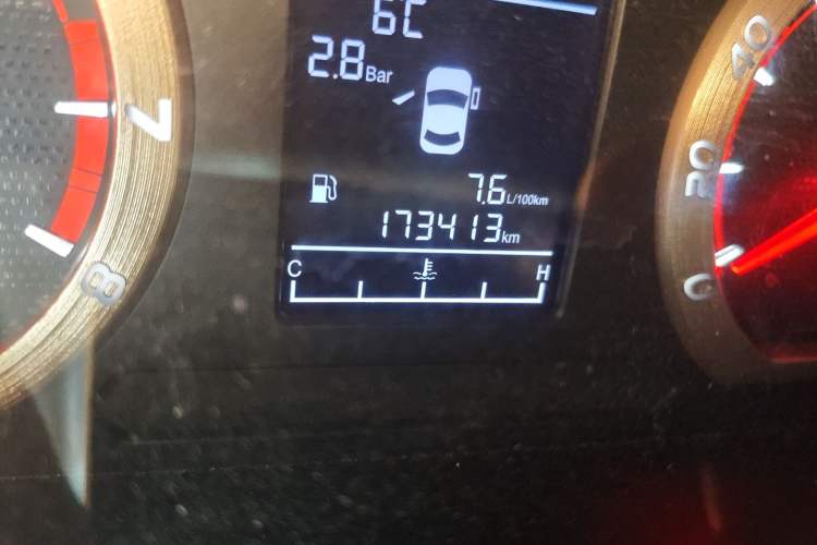 Used FORTHING Lingzhi 2019 M5 1.6L 7-Seater Exclusive Model China VI Standard Odometer Close Up