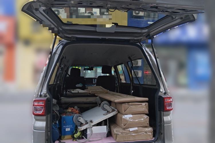 Used FORTHING Lingzhi 2019 M5L 1.6L 7-Seater Exclusive Model China VI Standard Trunk