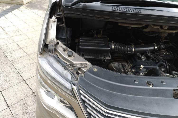 Used FORTHING Lingzhi 2019 M5L 1.6L 7-Seater Luxury Model China VI Standard Engine Bay Right