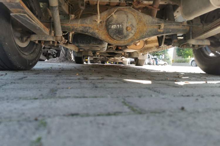 Used FORTHING Lingzhi 2019 V3 1.6L 2-Seat Standard Model China VI Chassis Rear