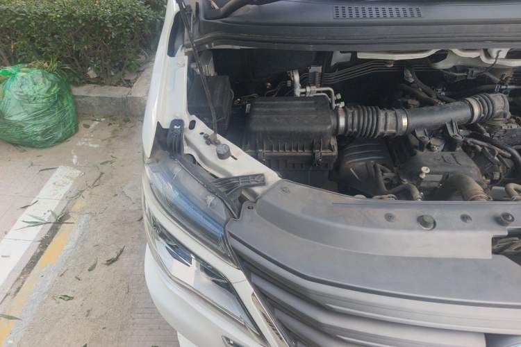 Used FORTHING Lingzhi 2019 M5L 1.6L 7-Seater Luxury Model China VI Standard Engine Bay Right