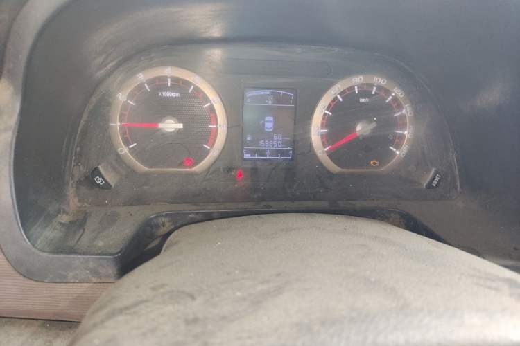 Used FORTHING Lingzhi 2019 V3 1.6L 2-Seat Standard Model China VI Odometer Close Up