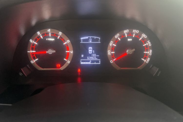 Used FORTHING Lingzhi 2019 V3 1.6L 2-Seat Logistics Version Odometer Close Up