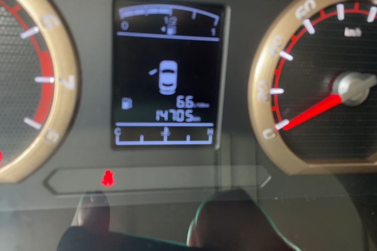 Used FORTHING Lingzhi 2019 V3 1.6L 2-Seat Standard Model China VI Odometer Close Up