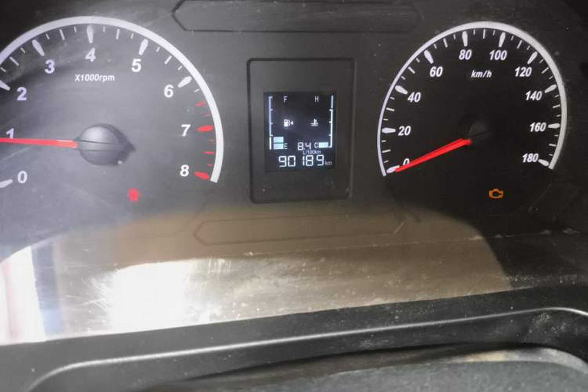 Used FORTHING Lingzhi 2019 V3 1.6L 2-Seat Standard Model China VI Odometer Close Up