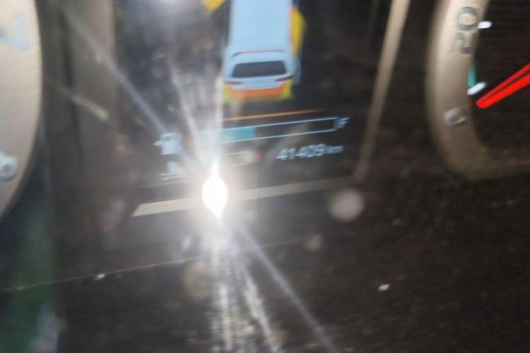 Used FORTHING Lingzhi 2020 M5L 1.6L Luxury 7-Seater Odometer Close Up