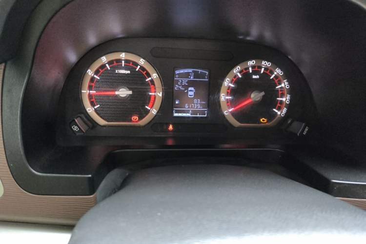 Used FORTHING Lingzhi 2020 M5L 1.6L Comfort Edition 9 Seats Odometer Close Up