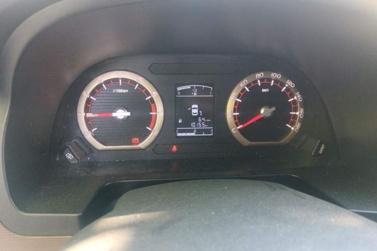 Used FORTHING Lingzhi  Odometer Close Up