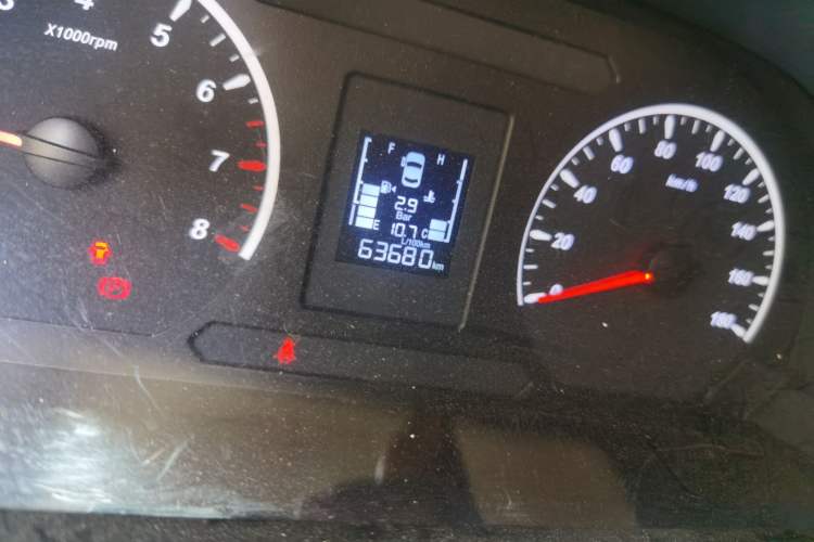 Used FORTHING Lingzhi 2020 M5 1.6L Practical Model Odometer Close Up