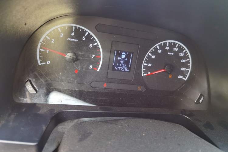 Used FORTHING Lingzhi  Odometer Close Up