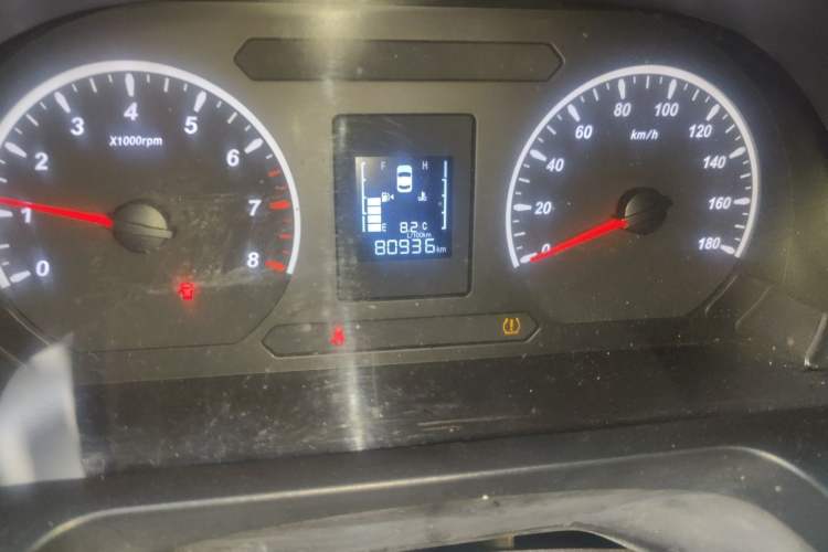 Used FORTHING Lingzhi 2020 M5L 1.6L Utility Model Odometer Close Up