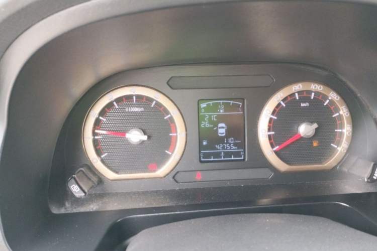 Used FORTHING Lingzhi 2021 M5L 2.0L Utility Model Odometer Close Up