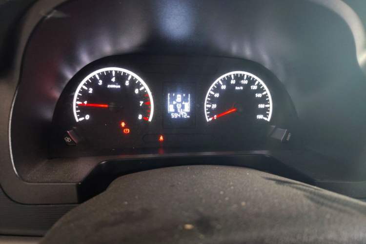 Used FORTHING Lingzhi  Odometer Close Up