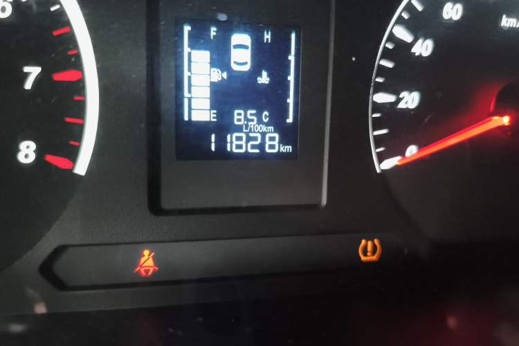 Used FORTHING Lingzhi 2022 M5 1.6L Practical 7-Seater Odometer Close Up
