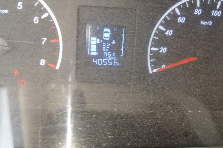 Used FORTHING Lingzhi 2022 M5 1.6L Practical 7-Seater Odometer Close Up