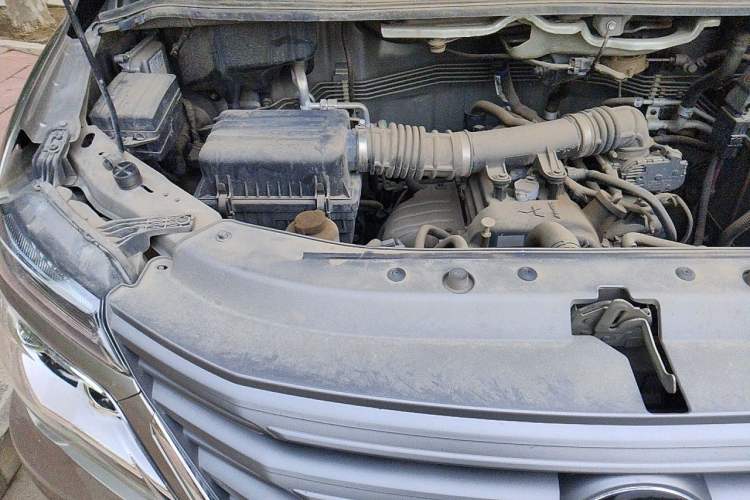 Used FORTHING Lingzhi 2022 Striving Version M5L 1.6L Base Model 9-Seater Engine Bay Right