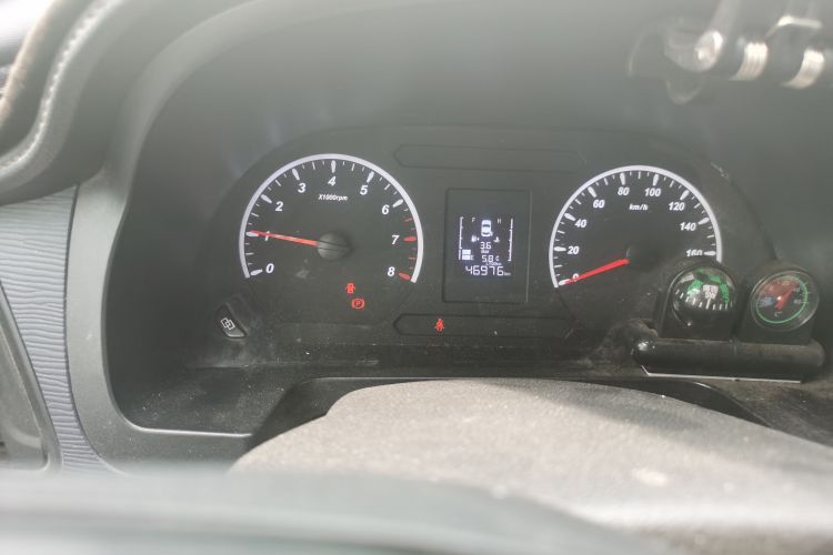 Used FORTHING Lingzhi  Odometer Close Up