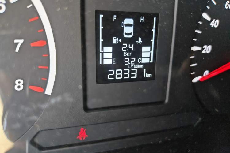 Used FORTHING Lingzhi 2022 M5 1.6L Practical Model 5 Seats Odometer Close Up