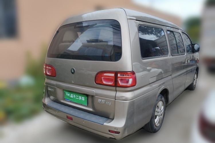 Used FORTHING Lingzhi 2022 Revised Version Striving Edition M5L 2.0L Base Model 9-Seater Rear Right 45 Deg