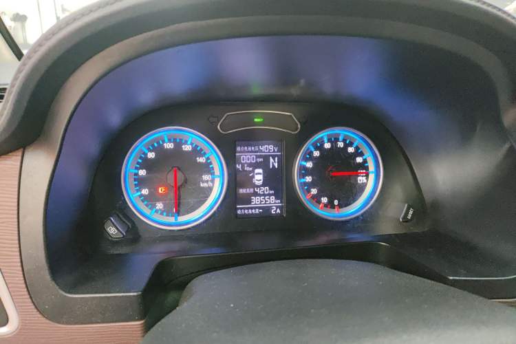 Used FORTHING Lingzhi M5 2020 Long-Range Version Comfort Model 7 Seats Instrument Cluster