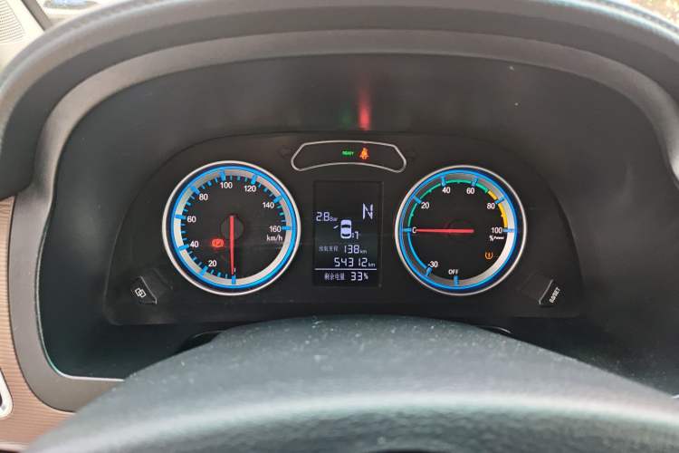 Used FORTHING Lingzhi M5 2020 Long-Range Luxury 7-Seater Model Instrument Cluster