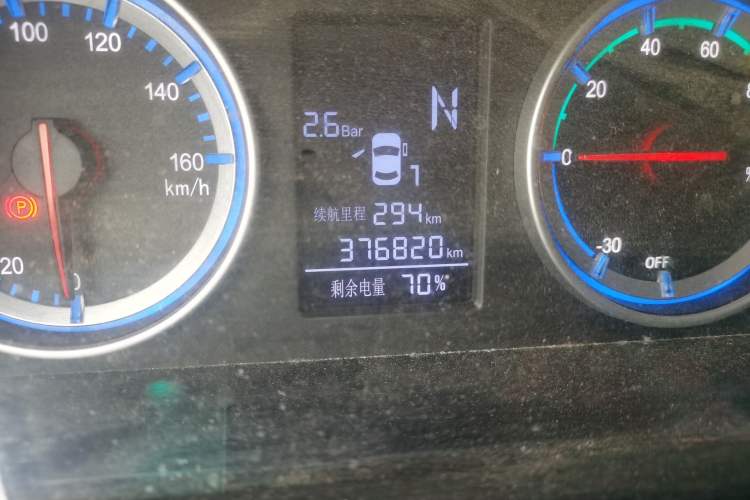 Used FORTHING Lingzhi M5 2020 Long-Range Version Comfort Model 7 Seats Odometer Close Up