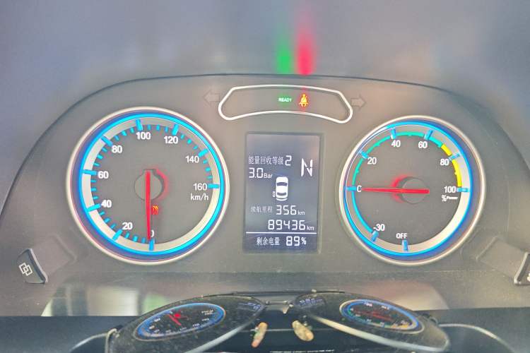 Used FORTHING Lingzhi M5 2022 Passenger Version Luxury Model 7 Seats Instrument Cluster