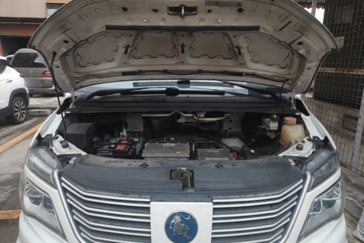 Used FORTHING Lingzhi M5 2023 Van Model Basic Version 2 Seats Engine Bay