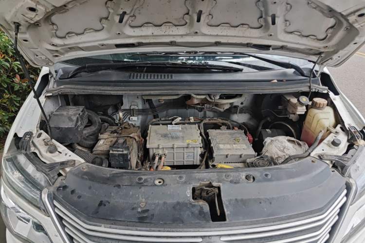 Used FORTHING Lingzhi M5 2023 Van Model Basic Version 2 Seats Engine Bay