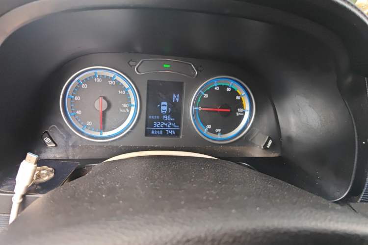 Used FORTHING Lingzhi M5 2023 Van Model Basic Version 2 Seats Odometer Close Up