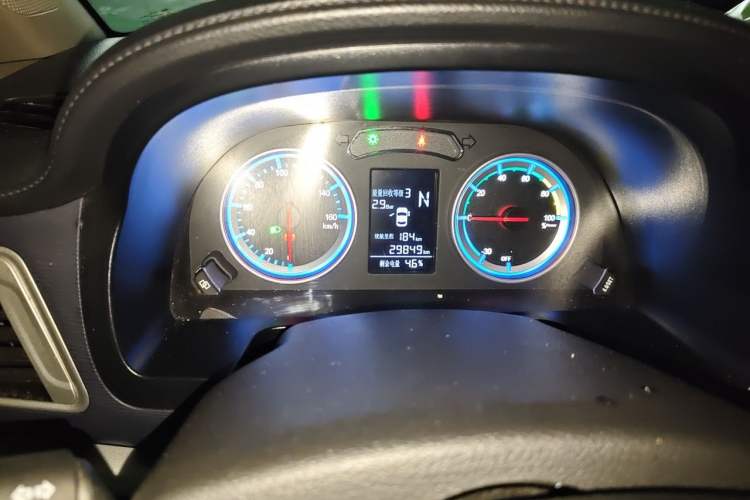 Used FORTHING Lingzhi M5 2024 460 km Range Passenger Version Standard Edition 7 Seats Instrument Cluster