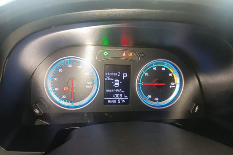 Used FORTHING Lingzhi M5 2024 460 km Range Passenger Version Standard Type 9 Seats Instrument Cluster