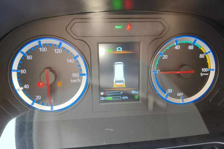 Used FORTHING Lingzhi M5 2025 Model 110km Range-Extended Basic Version, 7 Seats Instrument Cluster