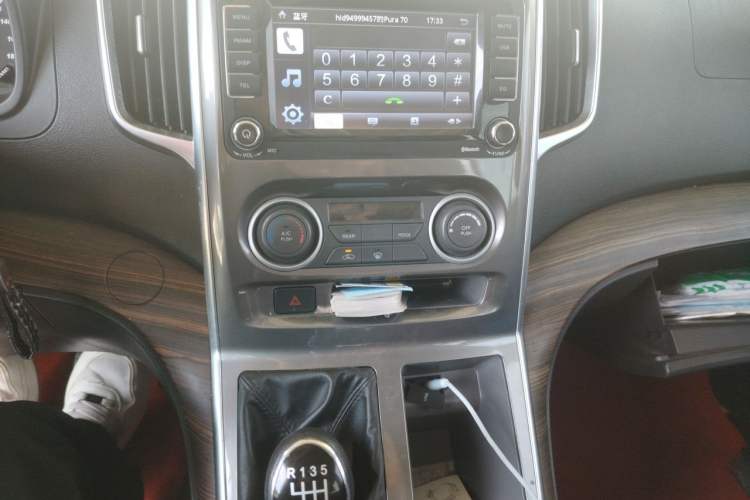 Used FORTHING Lingzhi PLUS 2021 Travel Edition 2.0L Manual Luxury Version 9 Seats Audio And AC Panel