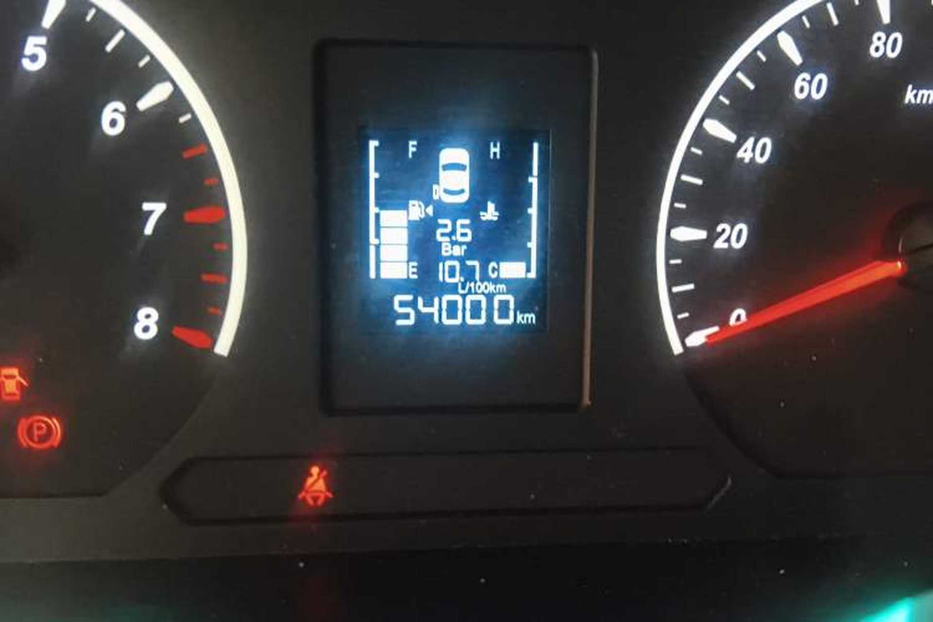 Used FORTHING Lingzhi PLUS 2021 2.0L Manual Comfort Version 7 Seats Odometer Close Up