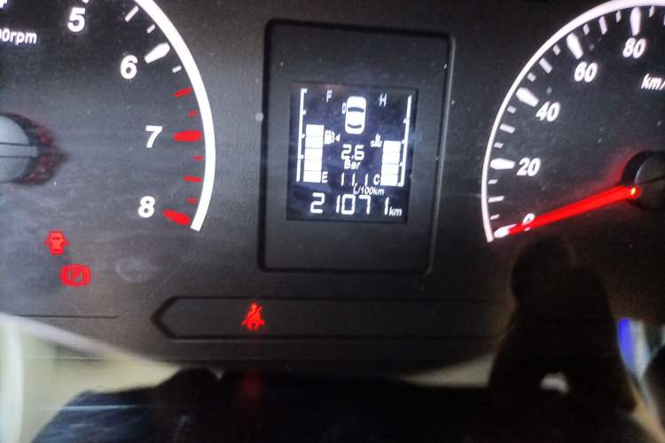 Used FORTHING Lingzhi PLUS 2021 2.0L Manual Luxury 7-Seater Odometer Close Up