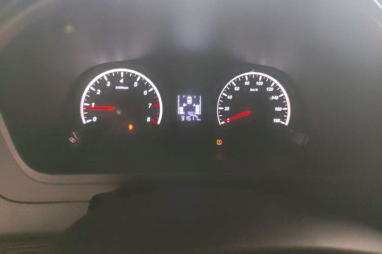 Used FORTHING Lingzhi PLUS 2021 2.0L Manual Comfort Version 7 Seats Odometer Close Up